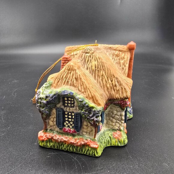 Thomas Kinkades Candlelight Cottages Lighted Ornament Collection JE3834 - Picture 4 of 14